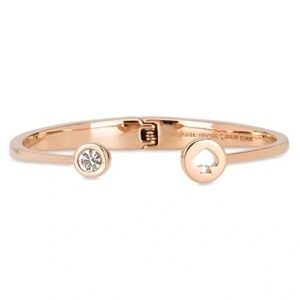 Kate spade spot the space hinged cuff bracelet